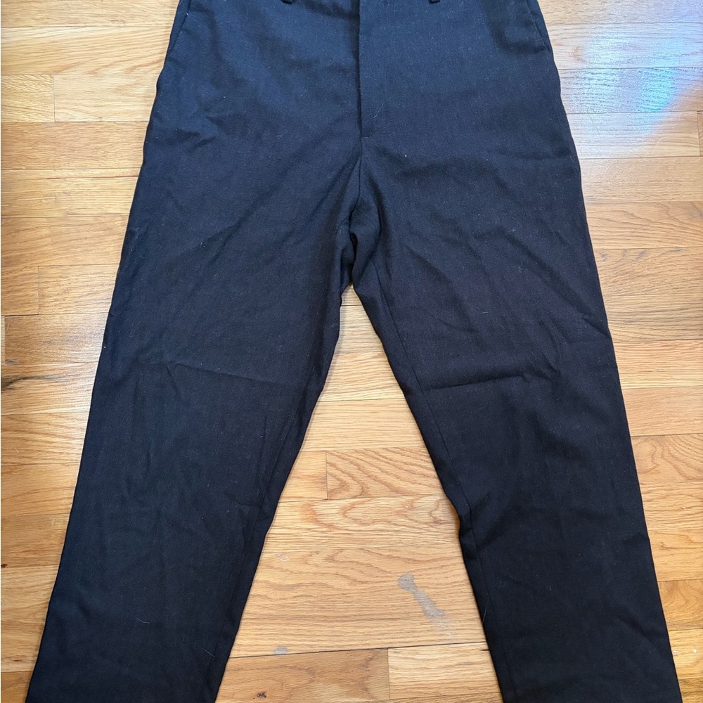 Zara Men's Elegant Black Dress Pants